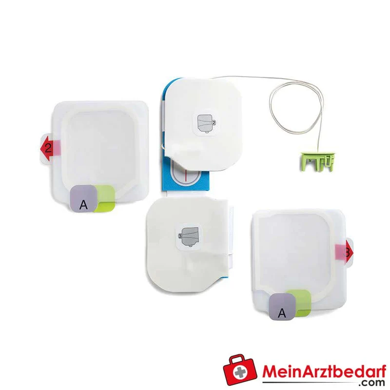 ZOLL CPR‑D Trainingselektrode wiederverwendbar für AED Plus Trainer 2, Z‑Design, Haltbarkeit ca. 60 Monate