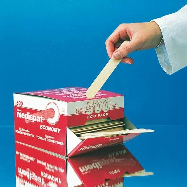 Medispat houten tongspatels 500 stuks - Ecopack