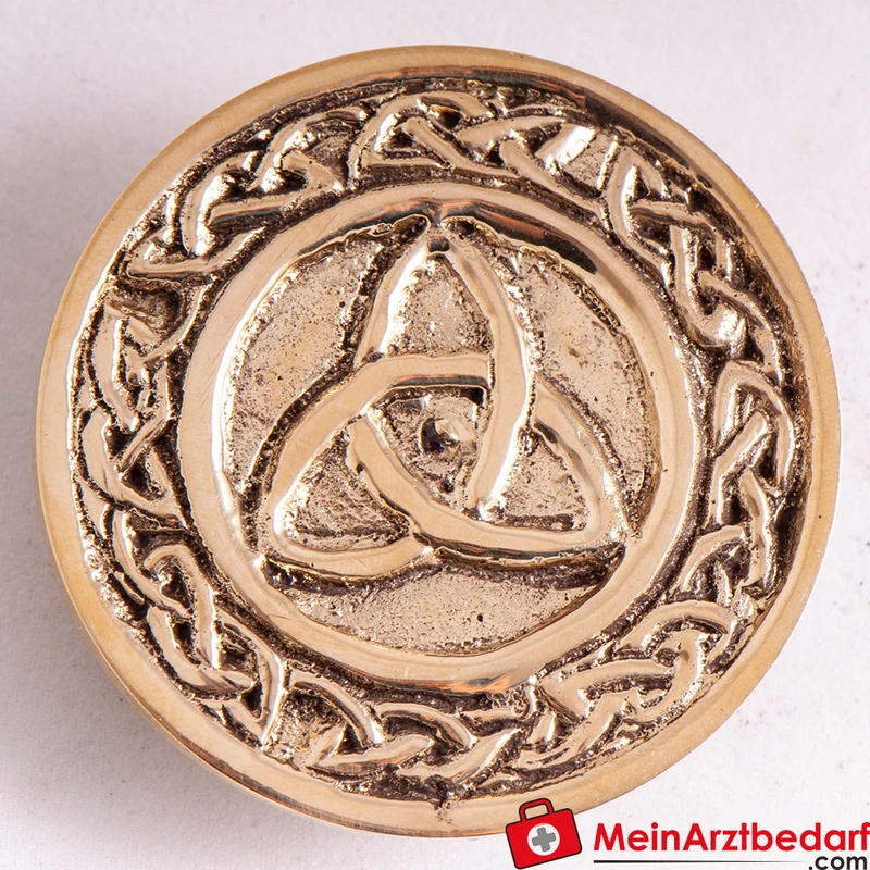 Berk Magische Münze Dreifachknoten Messing 5,5 cm Ritualzubehör
