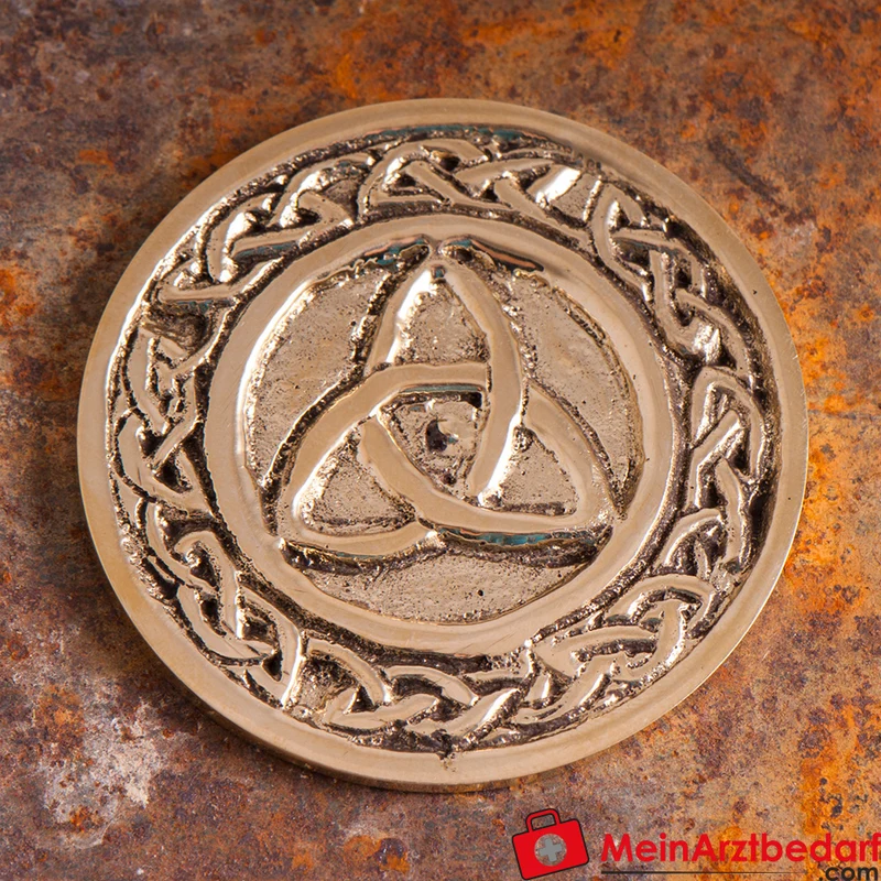 Berk Magische Münze Dreifachknoten Messing 5,5 cm Ritualzubehör