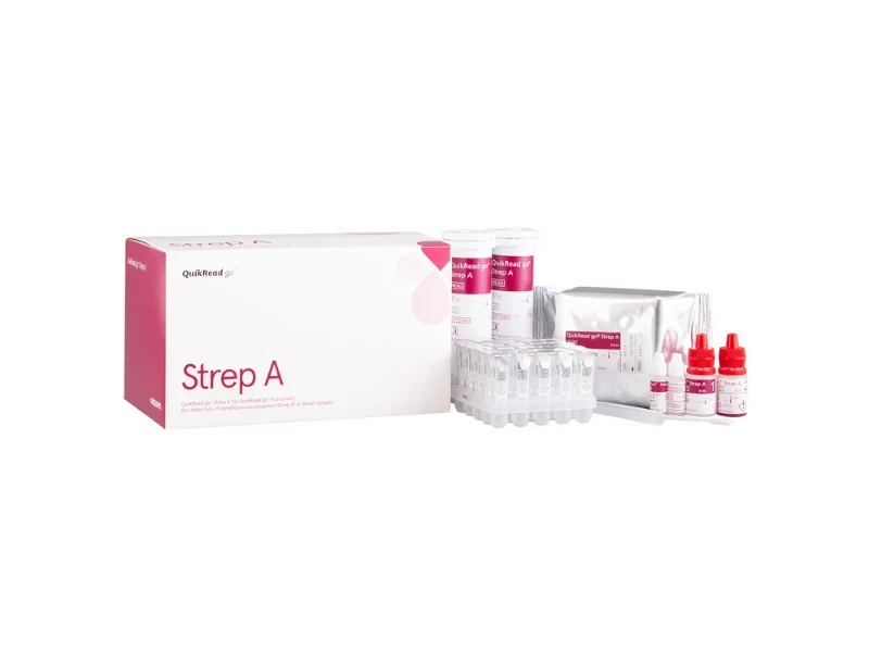 QuikRead Go Strep-A testen