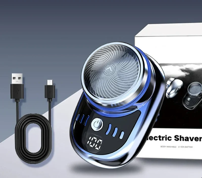 RasiermesserNomade - Mini-Elektrorasierer, USB-aufladbar