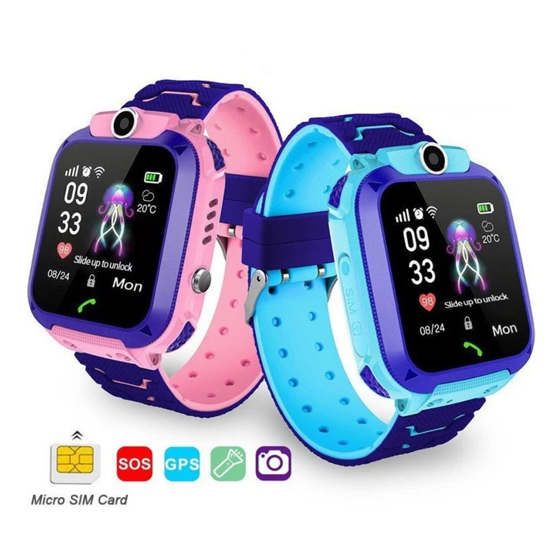 Kinder Smartwatch mit GPS, Kamera, Telefonanrufen und SOS-Taste
