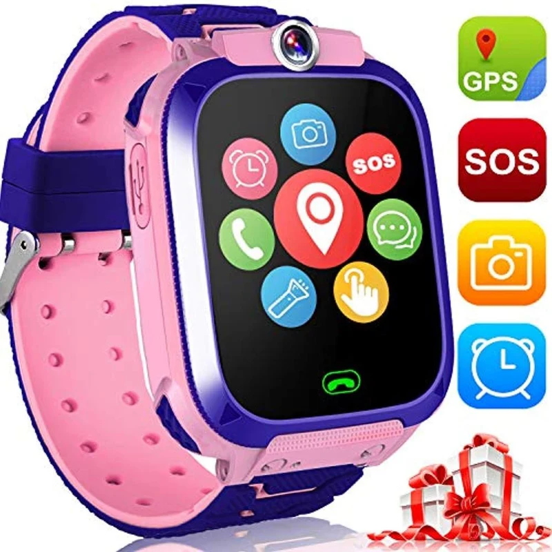 Kinder Smartwatch mit GPS, Kamera, Telefonanrufen und SOS-Taste