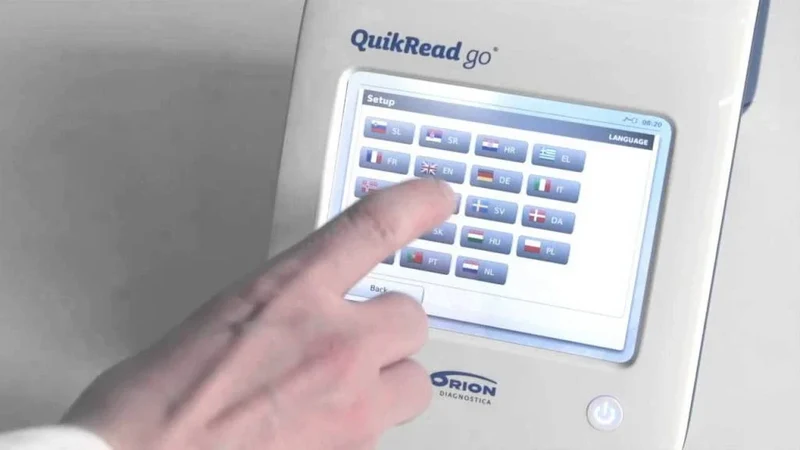 Quik read GO voor CRP en Hb, point of care testen (POCT)