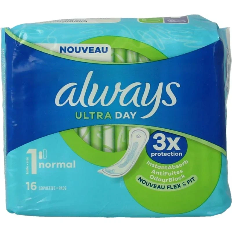 Always Maandverband ultra normaal 16 stuks