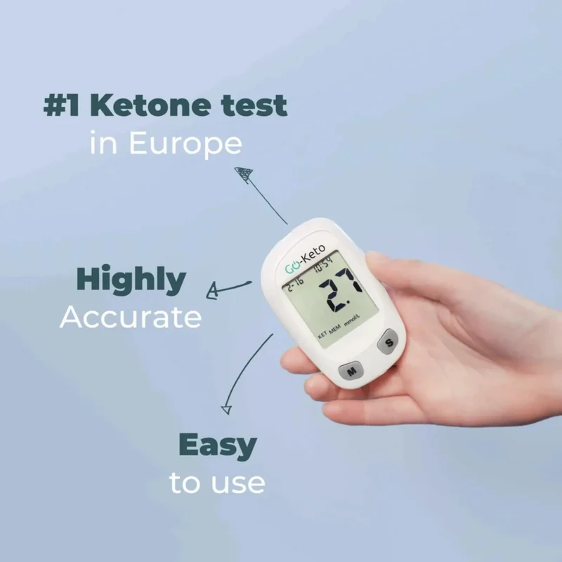 Go-Keto Kickstart Set Ketonen & Bloedglucosemeter mg/dl