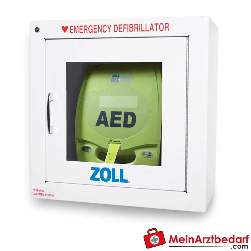 ZOLL AED Plus Wandschrank alarmgesichert aus Metall