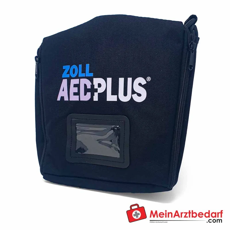 ZOLL AED Plus Softcase Schutzcase mit Klarsichtfenster schwarz