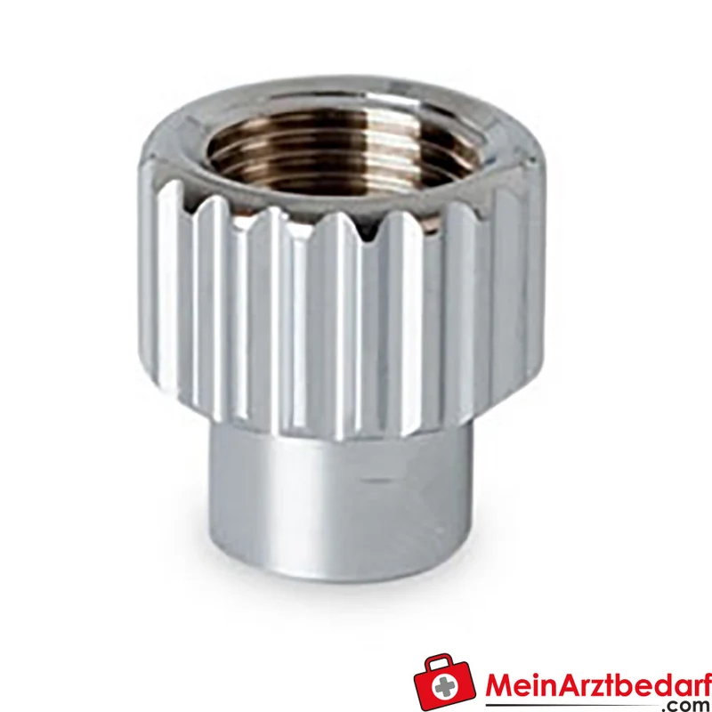 Adapter G 3/8 auf M12 x1 für WEINMANN OXYWAY Fast II Druckminderer – Anschluss an Dräger Druckschlauch