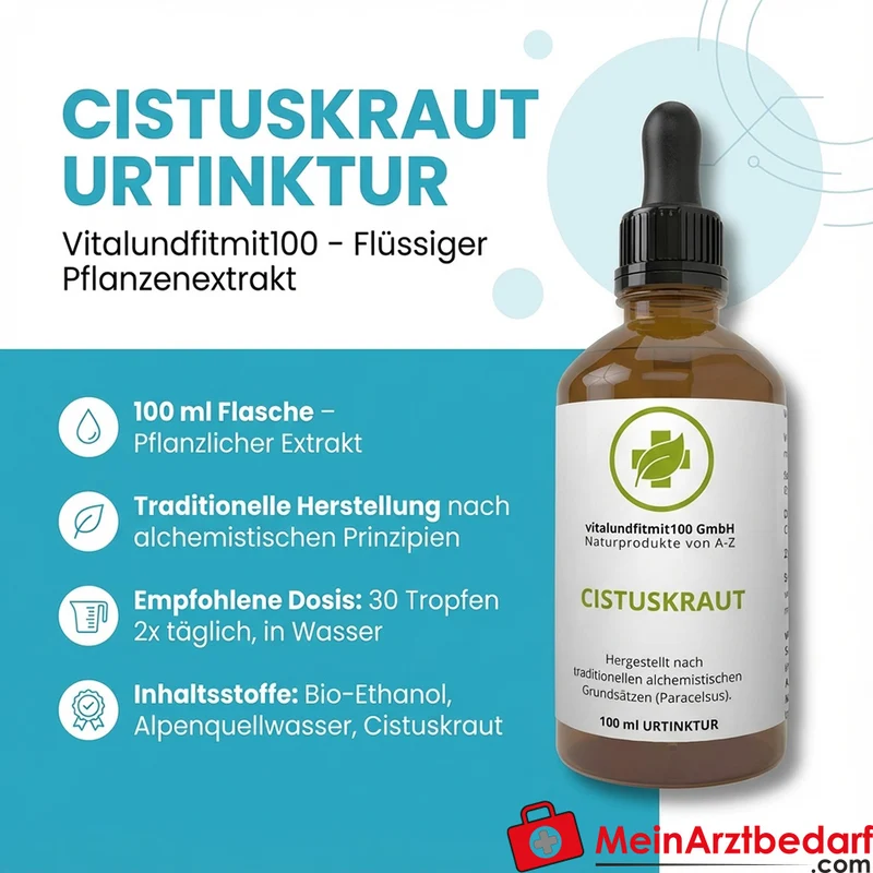 Cistuskraut Tinktur Auszug 15 g/100 ml 100 ml