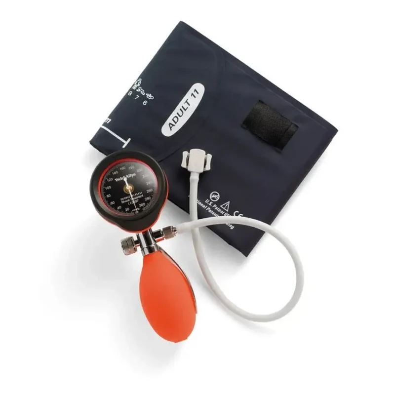 Welch Allyn DuraShock DS55 bloeddrukmeter - rood - met latexvrije manchet en etui