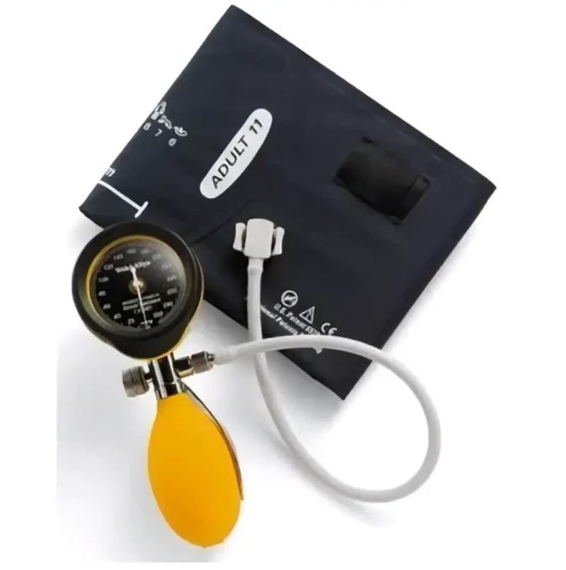 Welch Allyn DuraShock DS55 bloeddrukmeter - geel - met latexvrije manchet en etui
