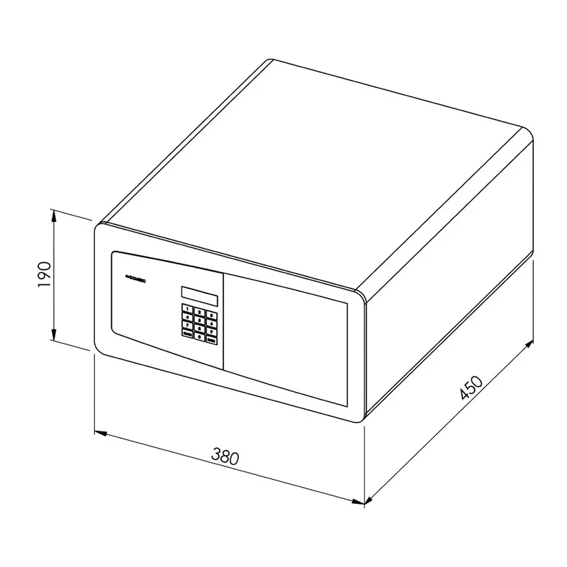 Dometic Prosafe MD 383 kluis