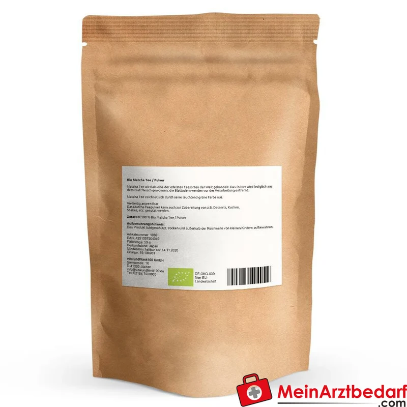 Matcha Pulver 50 g – Japanischer Grüntee, fein gemahlen