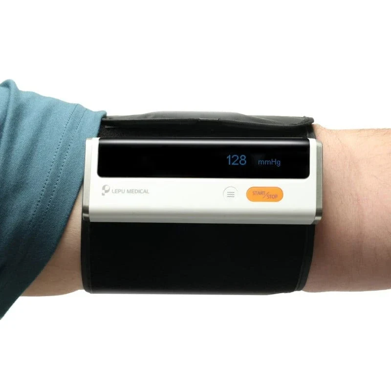 BP2 Bovenarm-bloeddrukmeter met 1 kanaal ECG apparaat