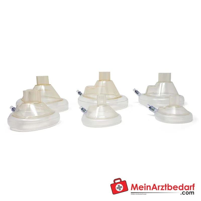 Ambu Einweg-Beatmungsmaske Plus latexfrei mit Cuff-Ventil Gr. 1–6