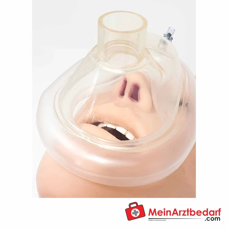 Ambu Einweg-Beatmungsmaske Plus latexfrei mit Cuff-Ventil Gr. 1–6