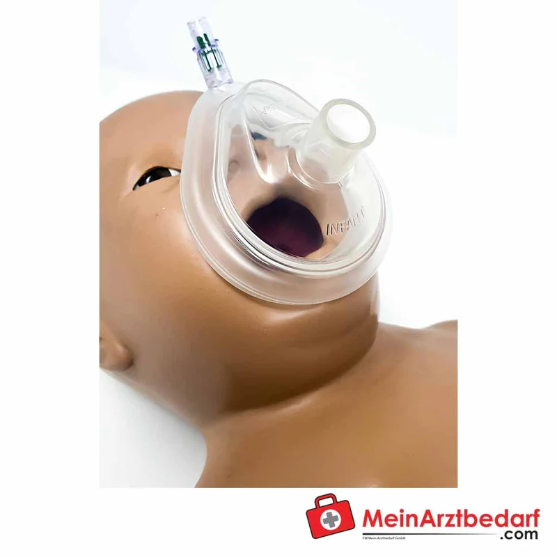 Ambu Einweg-Beatmungsmaske Plus latexfrei mit Cuff-Ventil Gr. 1–6
