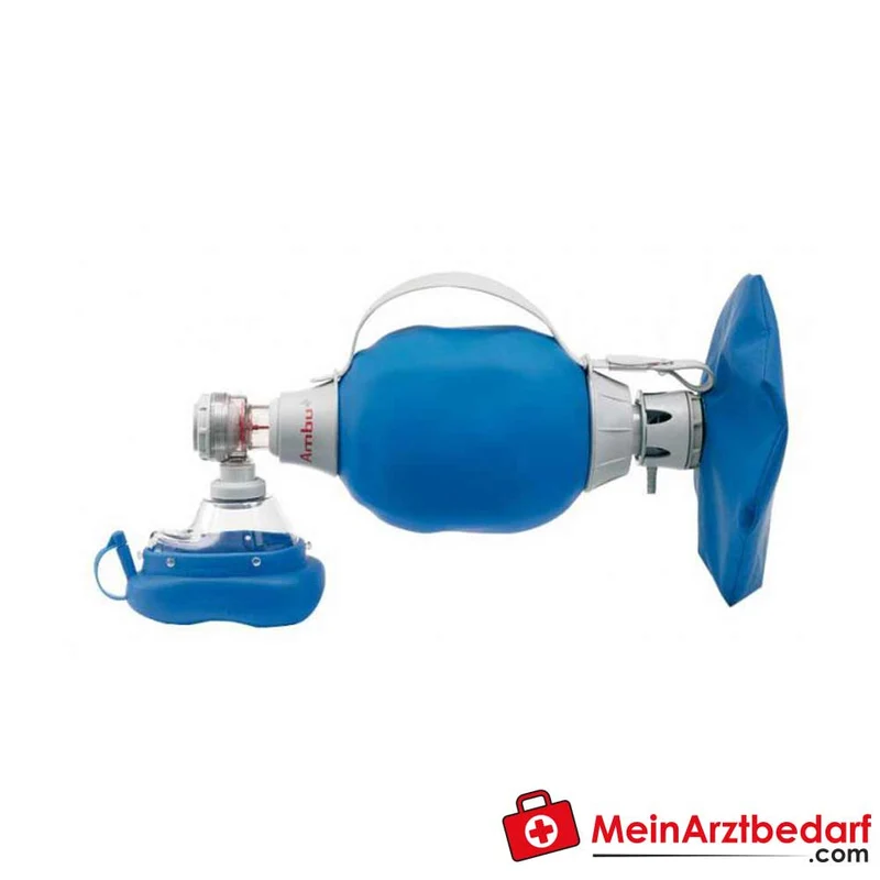 Ambu Mark IV Beatmungsbeutel Erwachsene Doppelkammer PEEP-Ventil 1300 ml