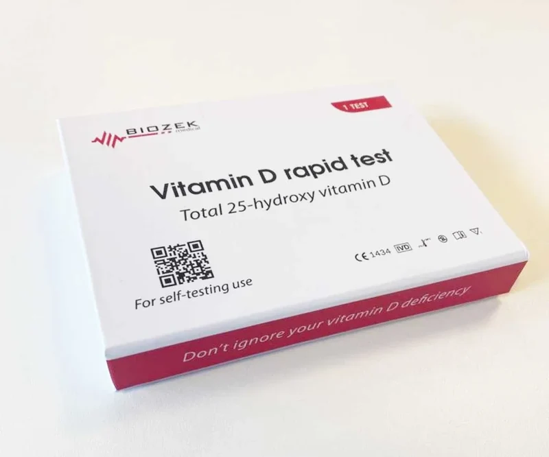 Vitamine D zelftest – sneltest met 1 druppel bloed | Biozek