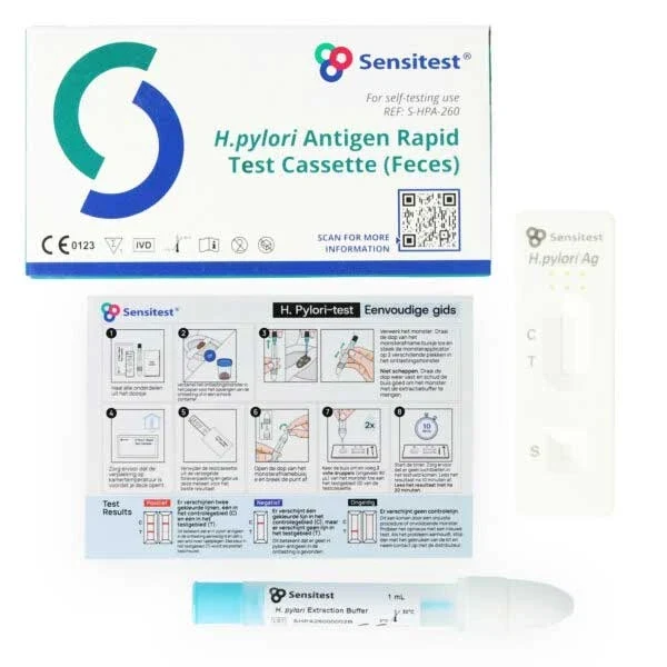 Helicobacter pylori zelftest
