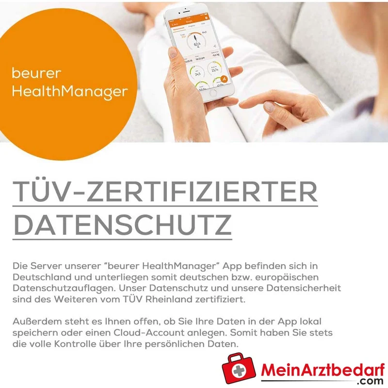 Beurer BM 54 Bluetooth-Oberarm-Blutdruckmessgerät mit Speicherfunktion