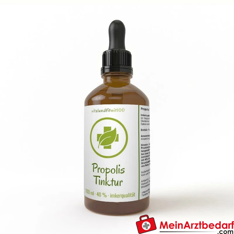 Propolis Tinktur 40% Braunglasflasche mit Pipette 100 ml