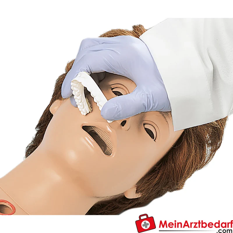 Erler-Zimmer Krankenpflegepuppe Lehrmodell 1,60 m Kunststoff für Stoma, Tracheostomie, Injektionen