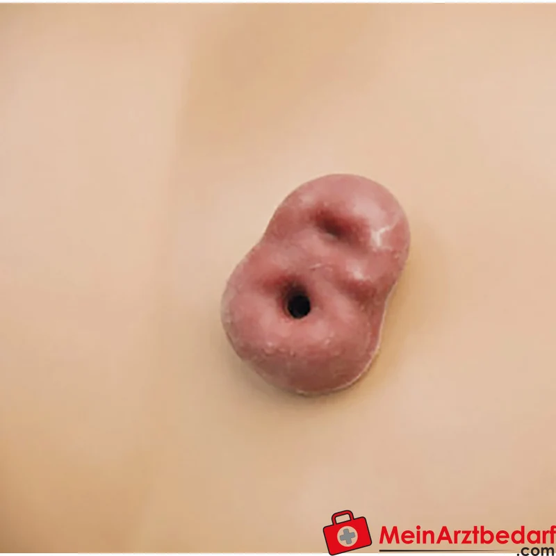 Erler-Zimmer Krankenpflegepuppe Lehrmodell 1,60 m Kunststoff für Stoma, Tracheostomie, Injektionen