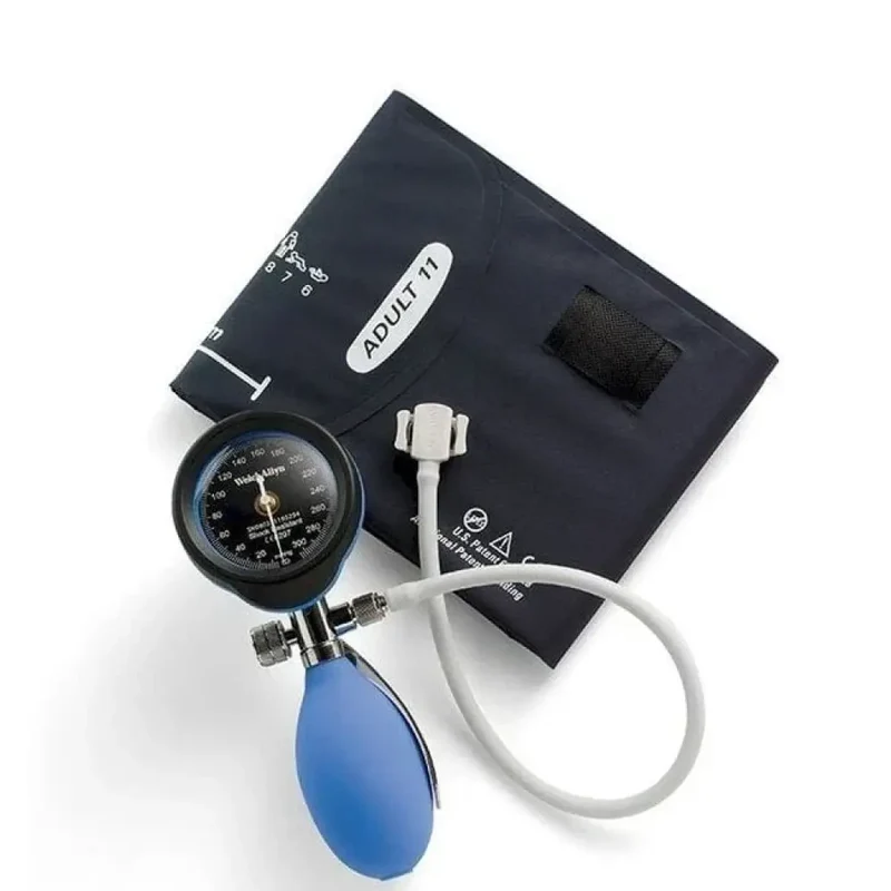 Welch Allyn DuraShock DS55 bloeddrukmeter - blauw - met latexvrije manchet en etui