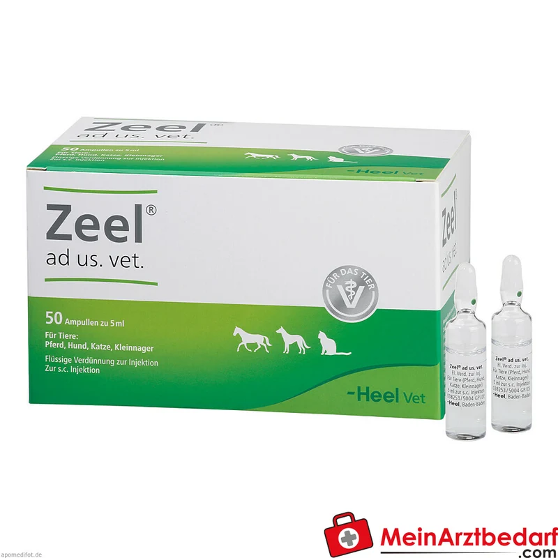 Zeel ad us. vet. homöopathisches Arzneimittel Ampullen 50 x 5 ml subkutan