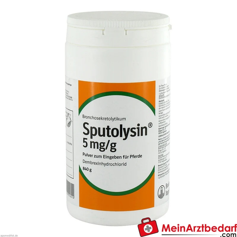 Sputolysin vet Pulver 5,0 mg Dembrexinhydrochlorid/g für Pferde 840 g