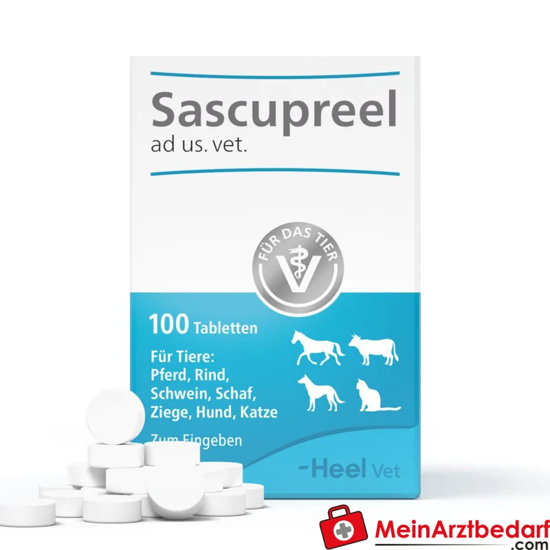 Heel Sascupreel ad us. vet. homöopathisches Arzneimittel 500 Stück