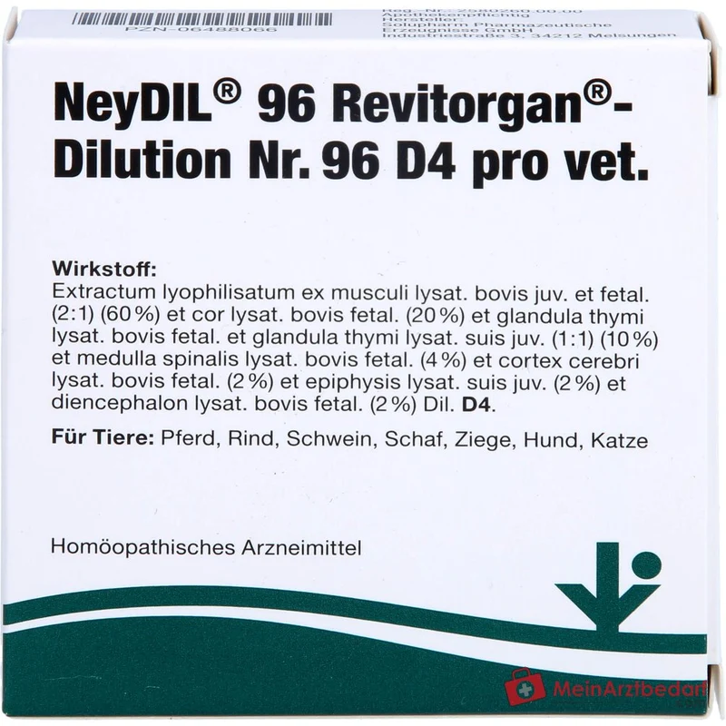 NeyDIL 96 Revit D4 pro vet. Injektionslösung 5 x 2 ml