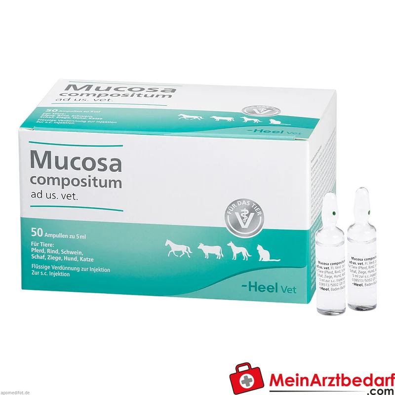 Mucosa compositum ad us. vet. homöopathisches Tierarzneimittel 50 x 5 ml Ampullen