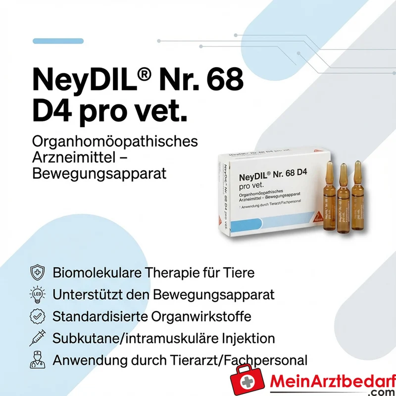 NeyDIL Nr. 68 D4 pro vet 1 µg/ml Injektionslösung 5 x 2 ml