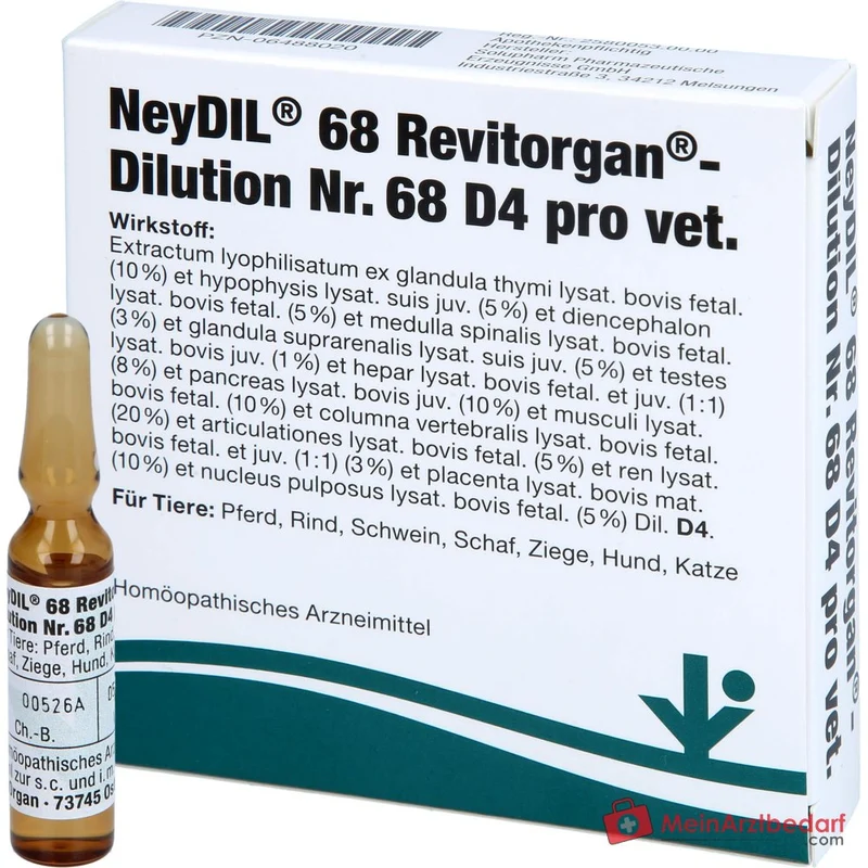 NeyDIL Nr. 68 D4 pro vet 1 µg/ml Injektionslösung 5 x 2 ml