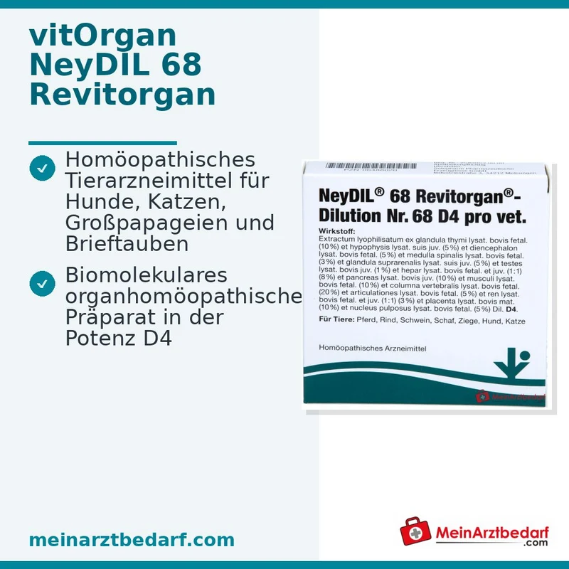 NeyDIL Nr. 68 D4 pro vet 1 µg/ml Injektionslösung 5 x 2 ml