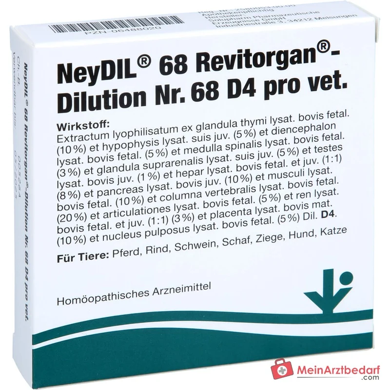 NeyDIL Nr. 68 D4 pro vet 1 µg/ml Injektionslösung 5 x 2 ml
