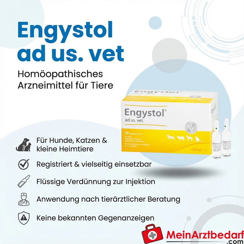 Engystol ad us. vet homöopathisches Arzneimittel Tabletten 50 Stück