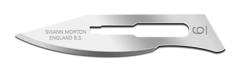 Scalpelmesjes Swann Morton - 0216 - 100 stuks - Nr 6