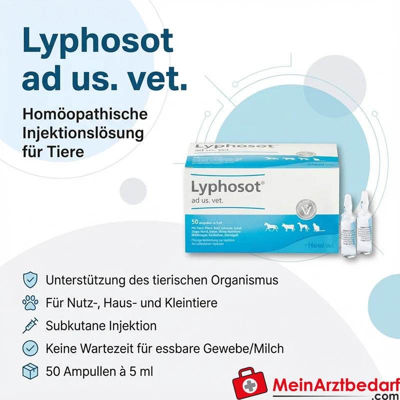 Lyphosot ad us. vet. homöopathisches Arzneimittel Ampullen 5 ml 50 St