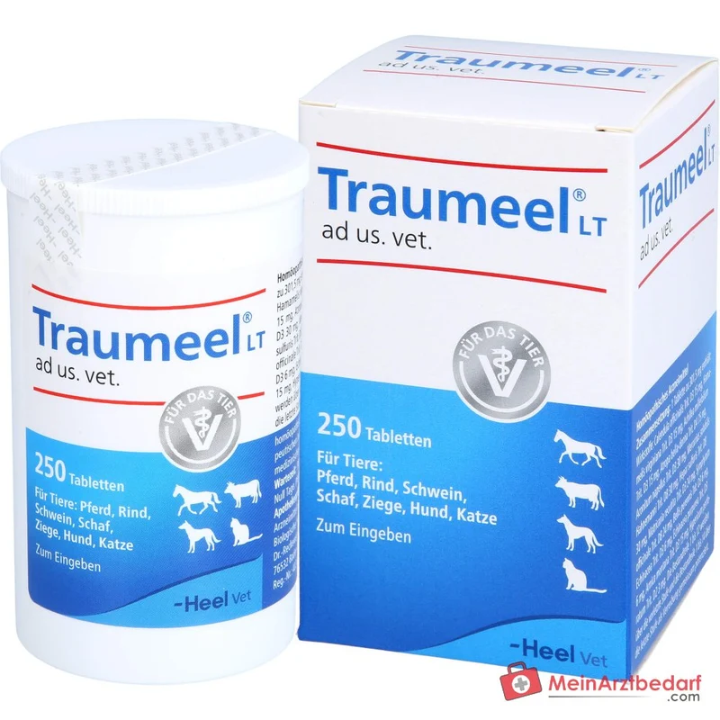 Traumeel LT ad us. vet. Calendula Arnica Tabletten 250 Stück für Hunde & Katzen