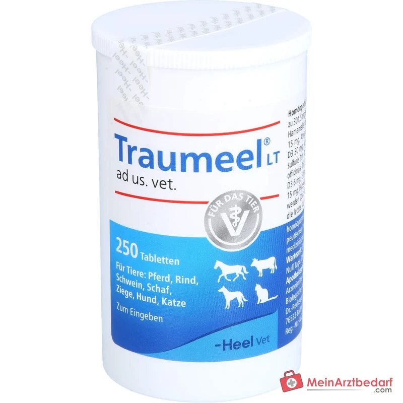 Traumeel LT ad us. vet. Calendula Arnica Tabletten 250 Stück für Hunde & Katzen