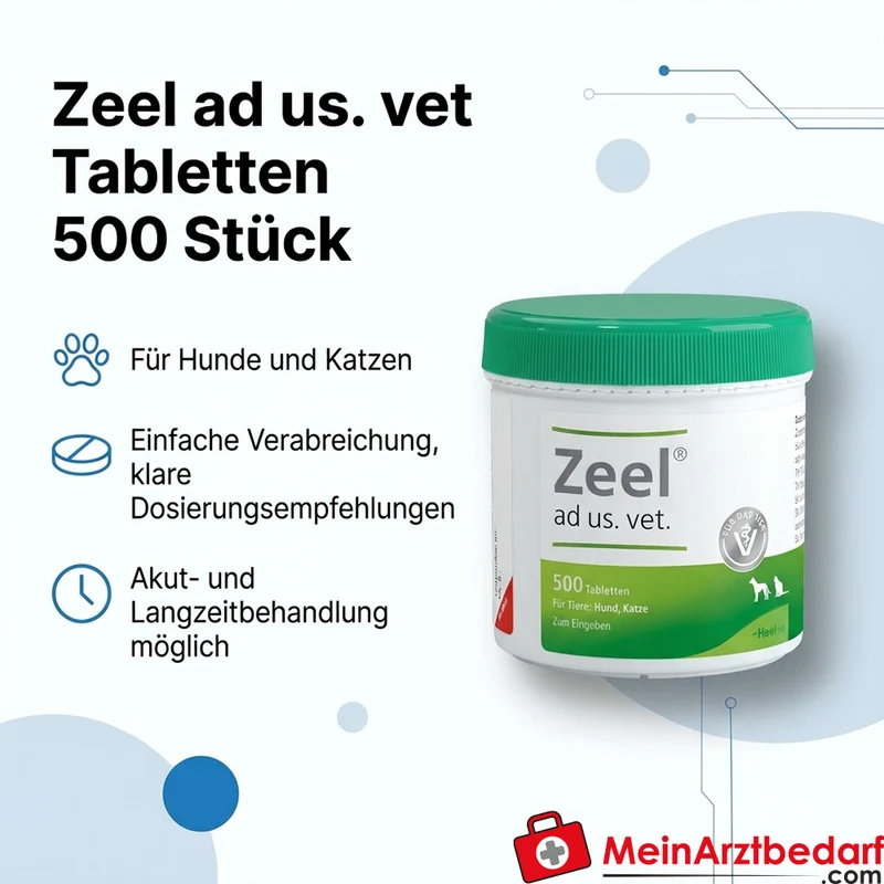 Zeel ad us. vet Tabletten 500 Stück
