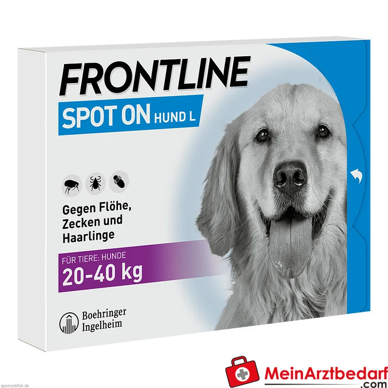 Frontline Spot On H40 Fipronil Pipetten 6 Stück