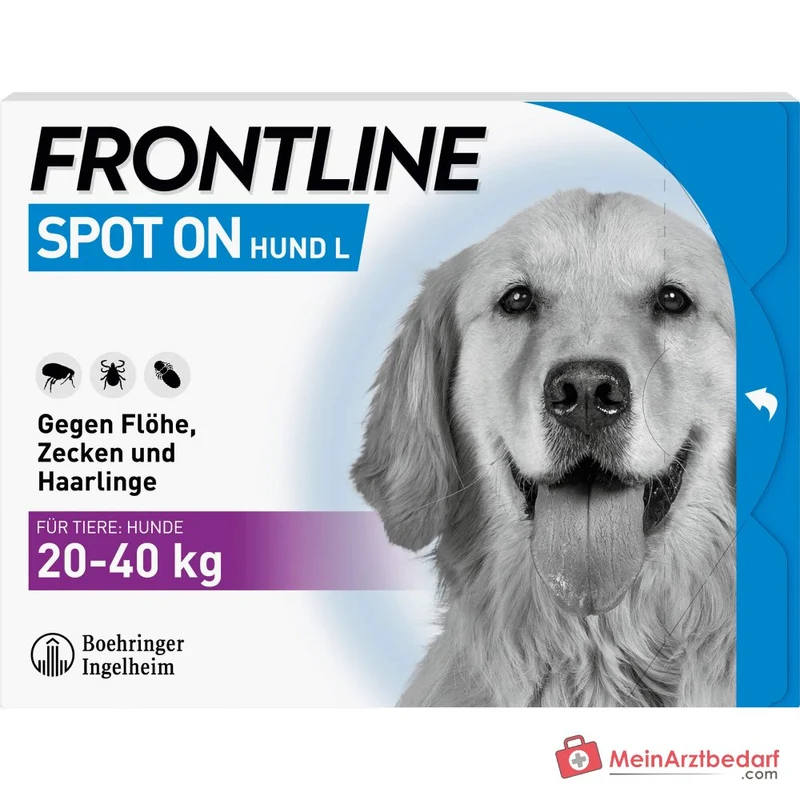Frontline Spot On H40 Fipronil Pipetten 6 Stück
