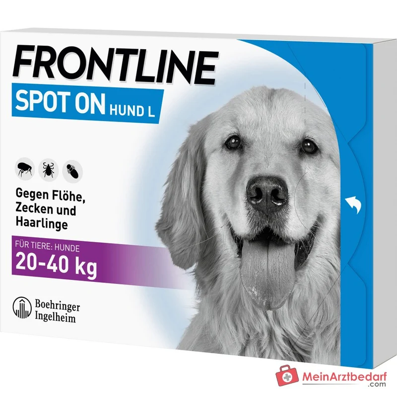 Frontline Spot On H40 Fipronil Pipetten 6 Stück