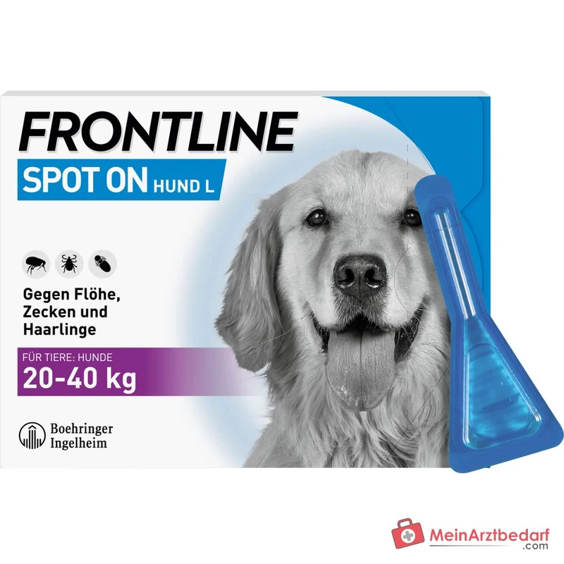Frontline Spot On H40 Fipronil Pipetten 6 Stück